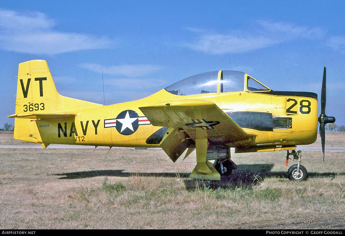 Aircraft Photo of N14124 | North American T-28A Trojan | USA - Navy | AirHistory.net #245468