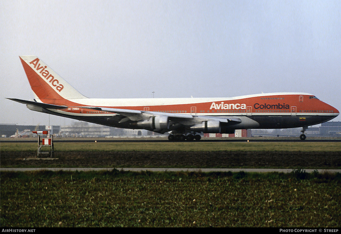 Aircraft Photo of HK-2980X | Boeing 747-259BM | Avianca | AirHistory.net #245470