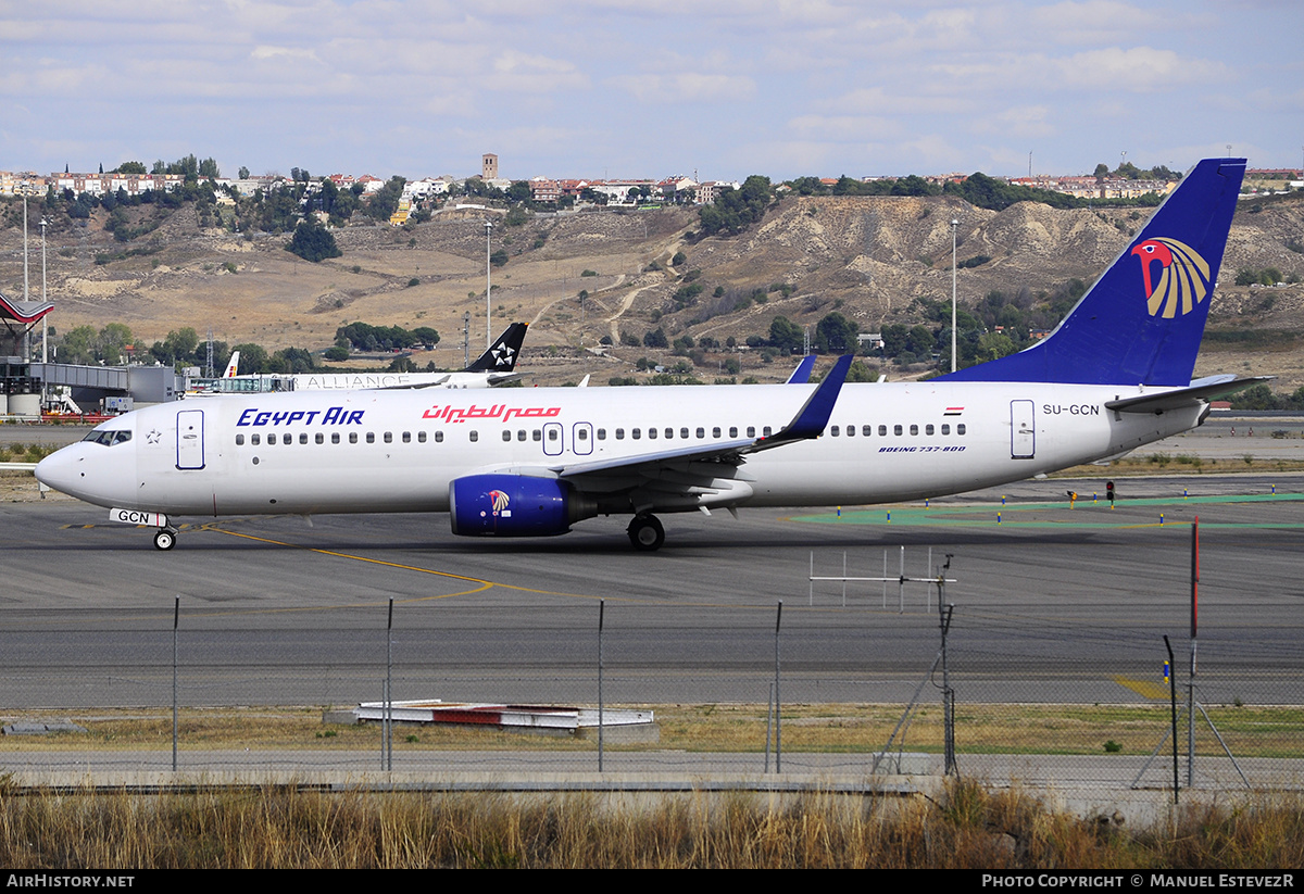 Aircraft Photo of SU-GCN | Boeing 737-866 | EgyptAir | AirHistory.net #245476