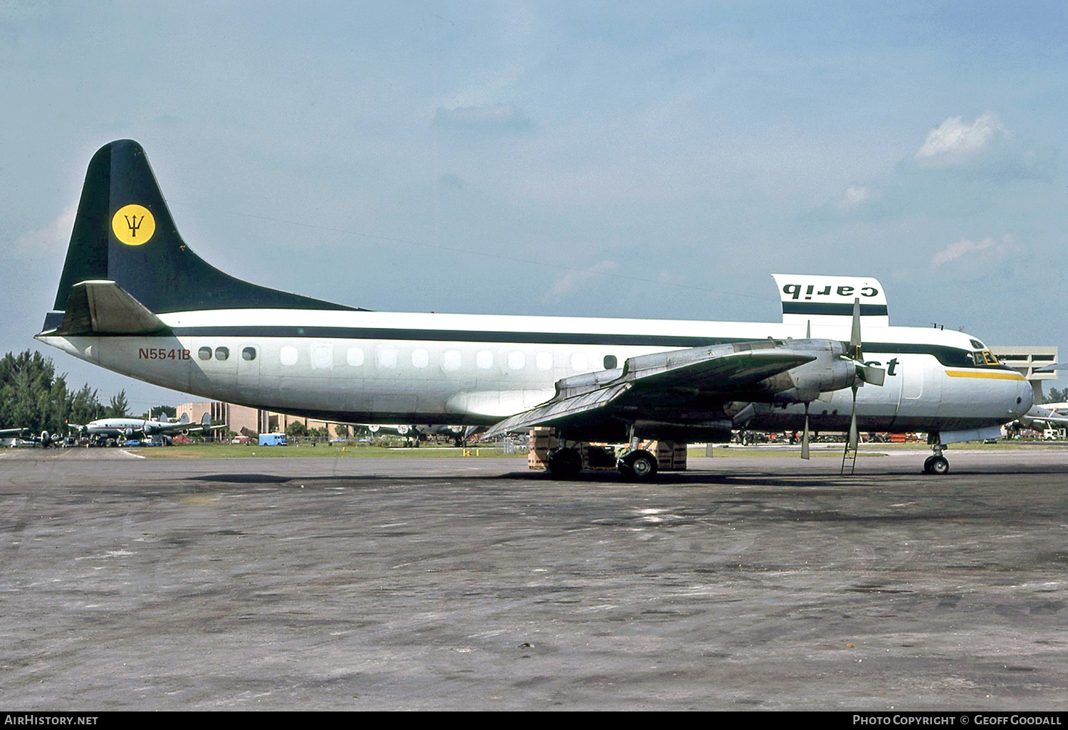 Aircraft Photo of N5541B | Lockheed L-188C(F) Electra | Carib West | AirHistory.net #245508