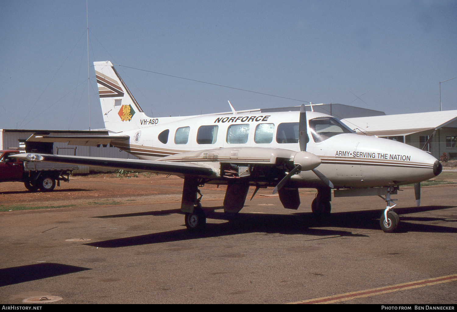 Aircraft Photo of VH-ASD | Piper PA-31-350 Chieftain | Australia - Army | AirHistory.net #245510