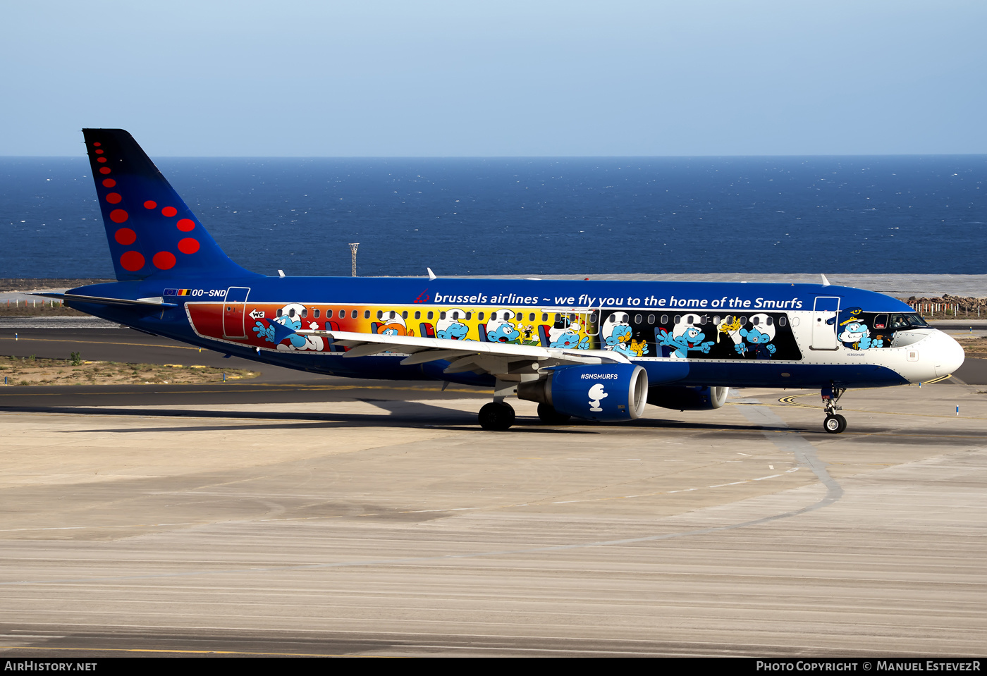 Aircraft Photo of OO-SND | Airbus A320-214 | Brussels Airlines | AirHistory.net #245524