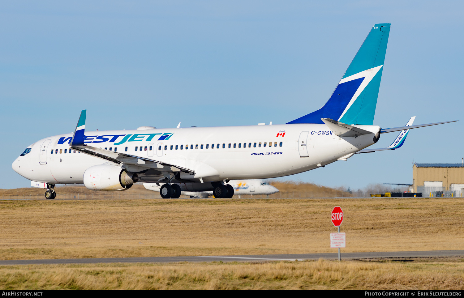 Aircraft Photo of C-GWSV | Boeing 737-8CT | WestJet | AirHistory.net #245538