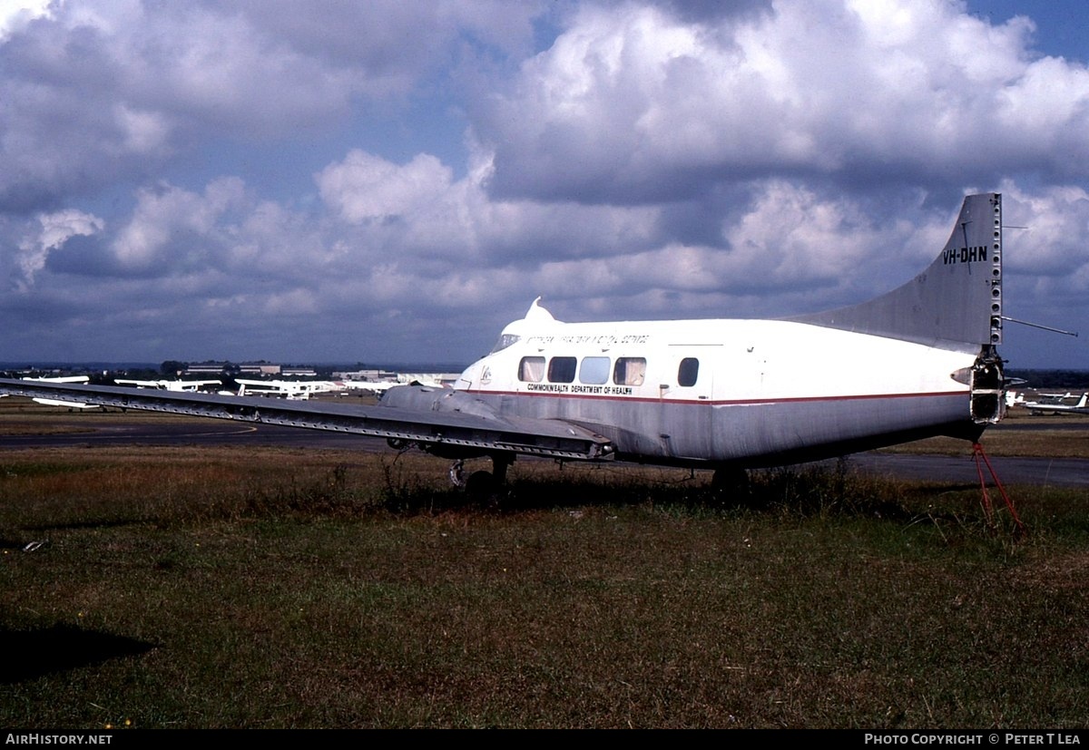 Aircraft Photo of VH-DHN | De Havilland D.H. 104 Dove 5 | Northern Territory Medical Service | AirHistory.net #245542