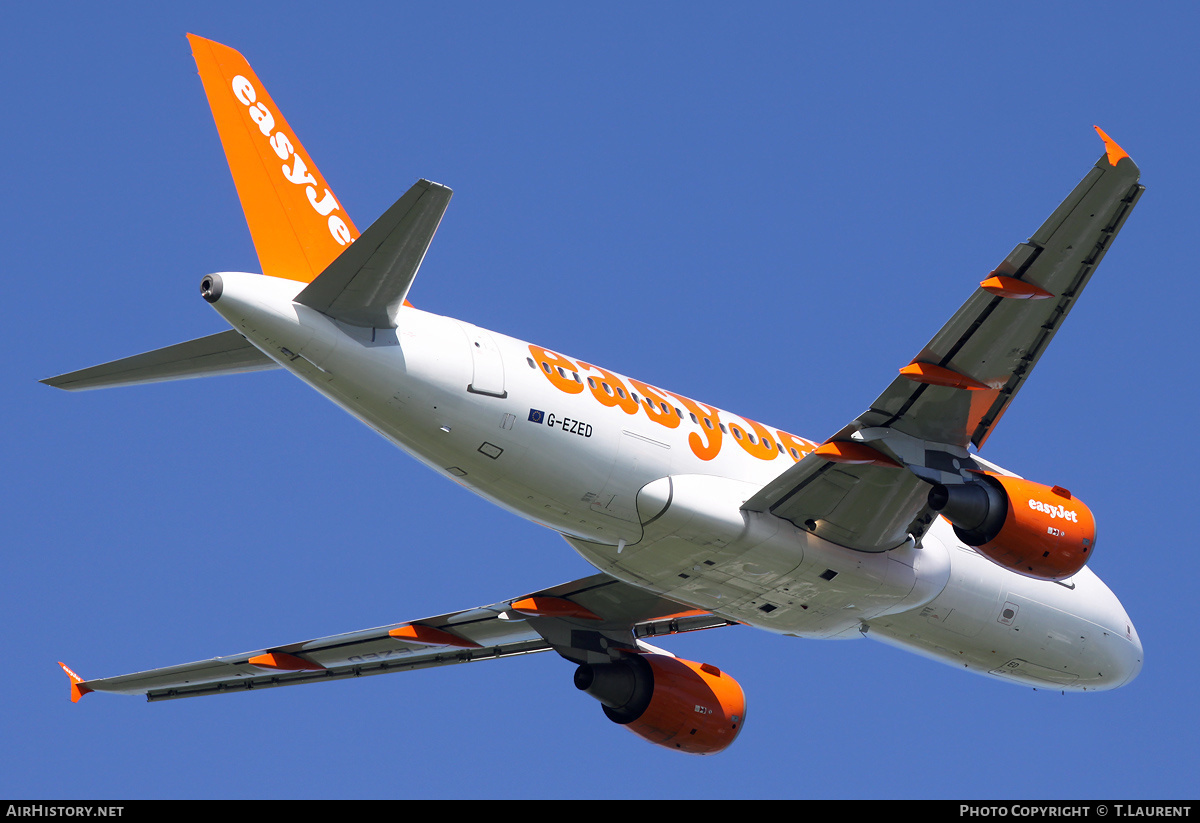 Aircraft Photo of G-EZED | Airbus A319-111 | EasyJet | AirHistory.net #245547