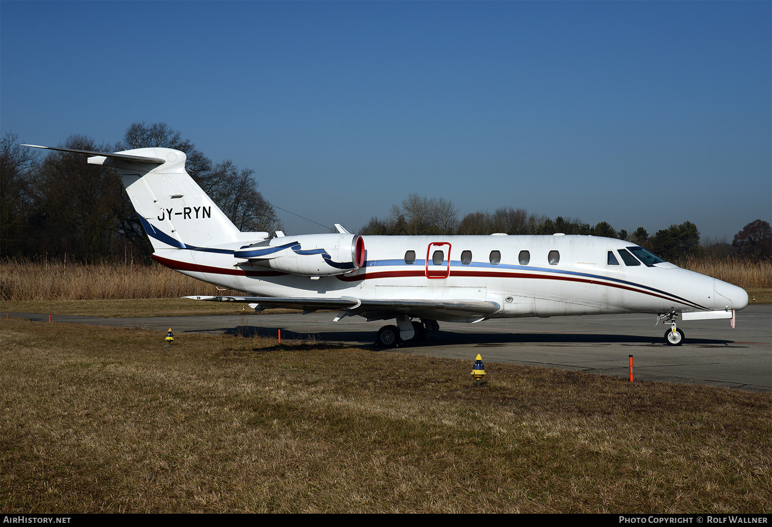 Aircraft Photo of JY-RYN | Cessna 650 Citation VII | AirHistory.net #245554