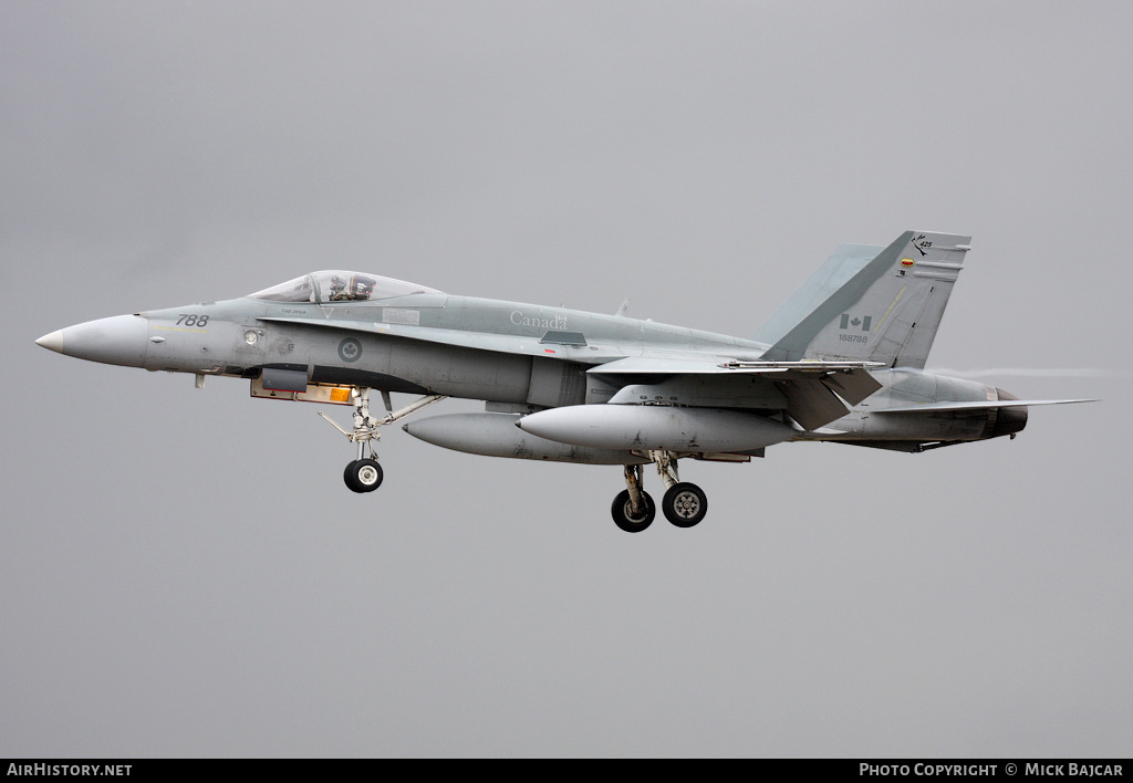 Aircraft Photo of 188788 | McDonnell Douglas CF-188A Hornet | Canada - Air Force | AirHistory.net #245556
