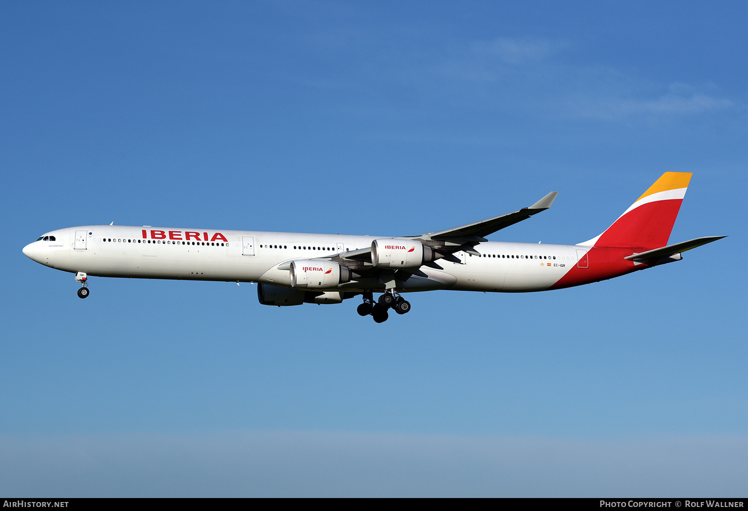 Aircraft Photo of EC-IQR | Airbus A340-642 | Iberia | AirHistory.net #245561