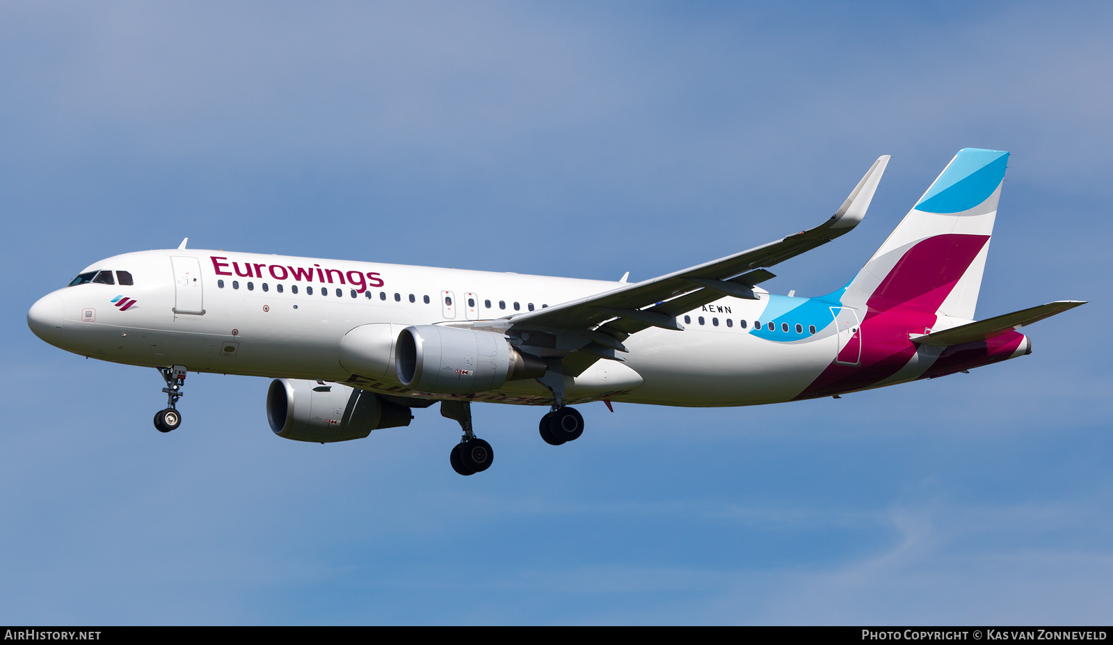 Aircraft Photo of D-AEWN | Airbus A320-214 | Eurowings | AirHistory.net #245563