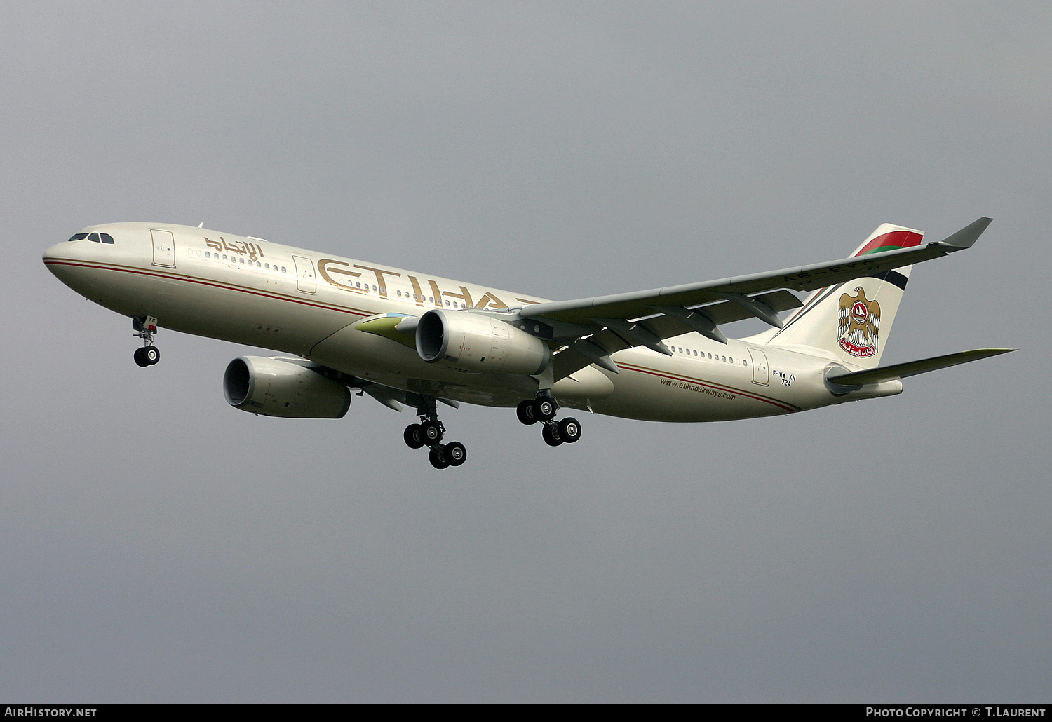 Aircraft Photo of F-WWKN | Airbus A330-243 | Etihad Airways | AirHistory.net #245573