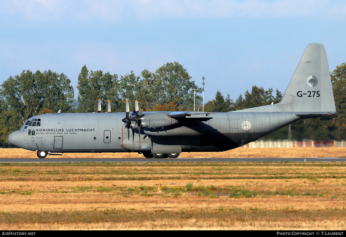 Aircraft Photo of G-275 | Lockheed C-130H-30 Hercules (L-382) | Netherlands - Air Force | AirHistory.net #245579