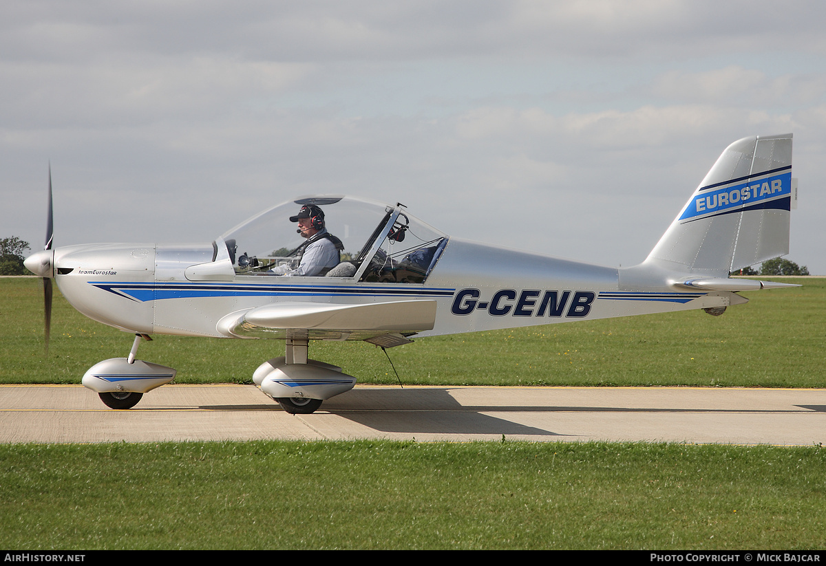 Aircraft Photo of G-CENB | Cosmik EV-97 TeamEurostar UK | AirHistory.net #245582