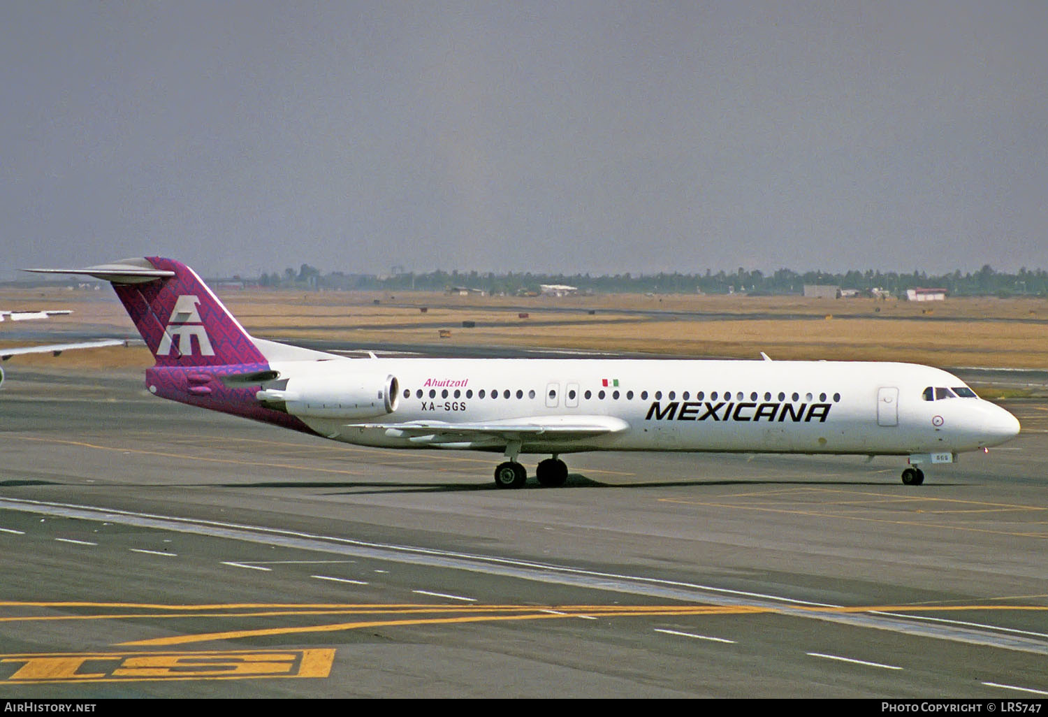Aircraft Photo of XA-SGS | Fokker 100 (F28-0100) | Mexicana | AirHistory.net #245589