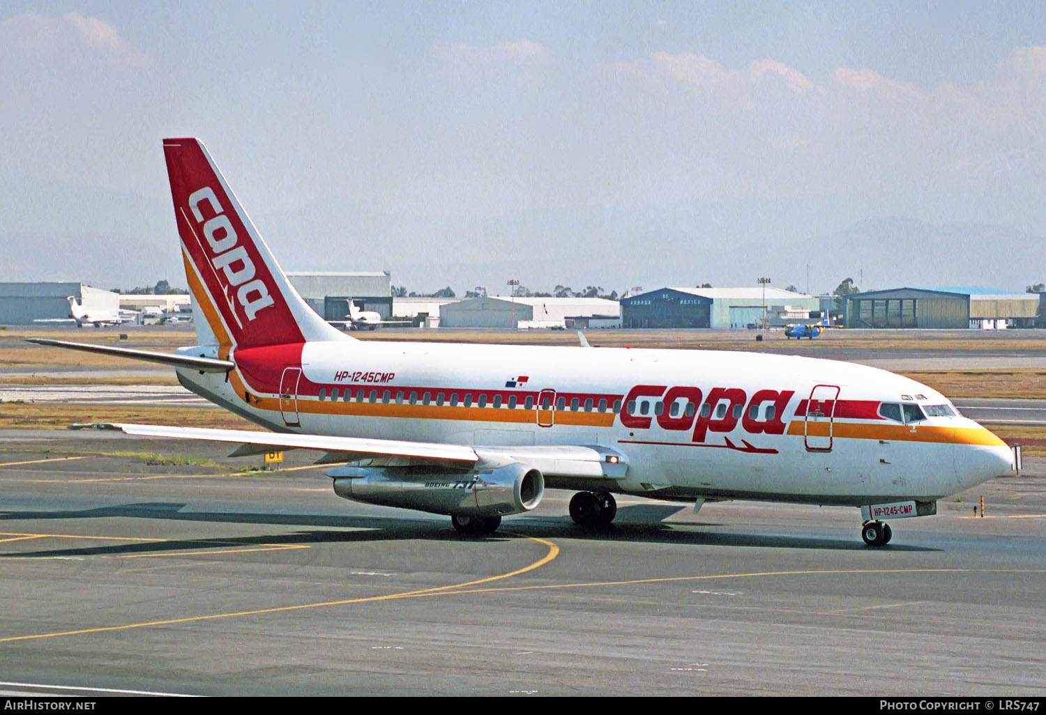 Aircraft Photo of HP-1245CMP | Boeing 737-2H6/Adv | COPA Panama | AirHistory.net #245593