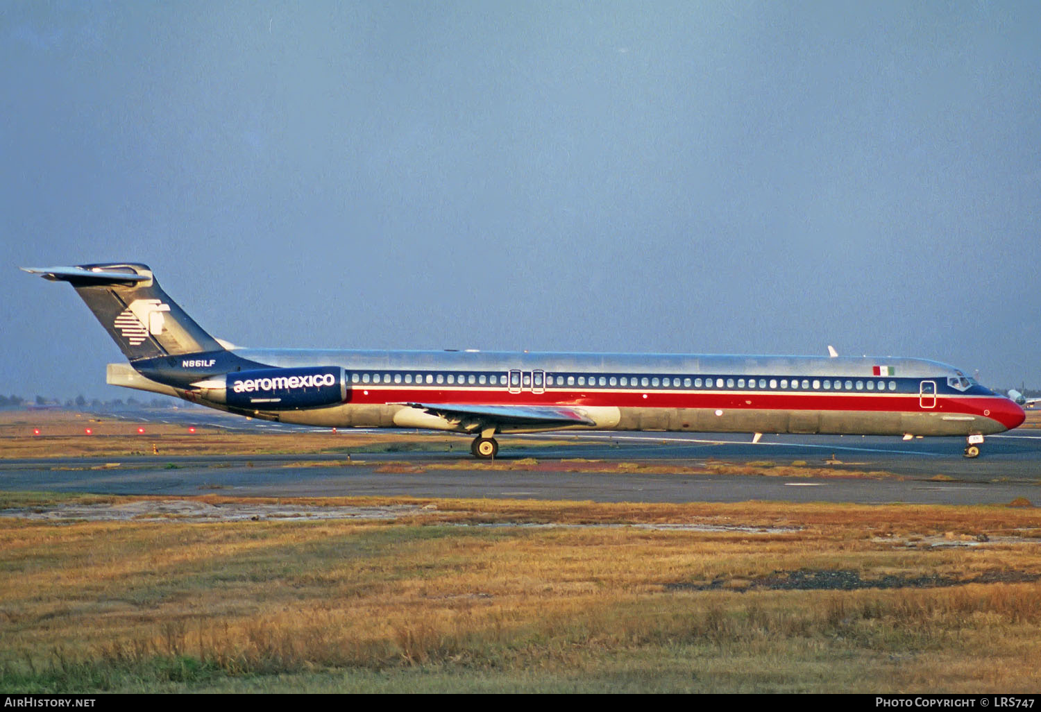 Aircraft Photo of N861LF | McDonnell Douglas MD-83 (DC-9-83) | AeroMéxico | AirHistory.net #245601