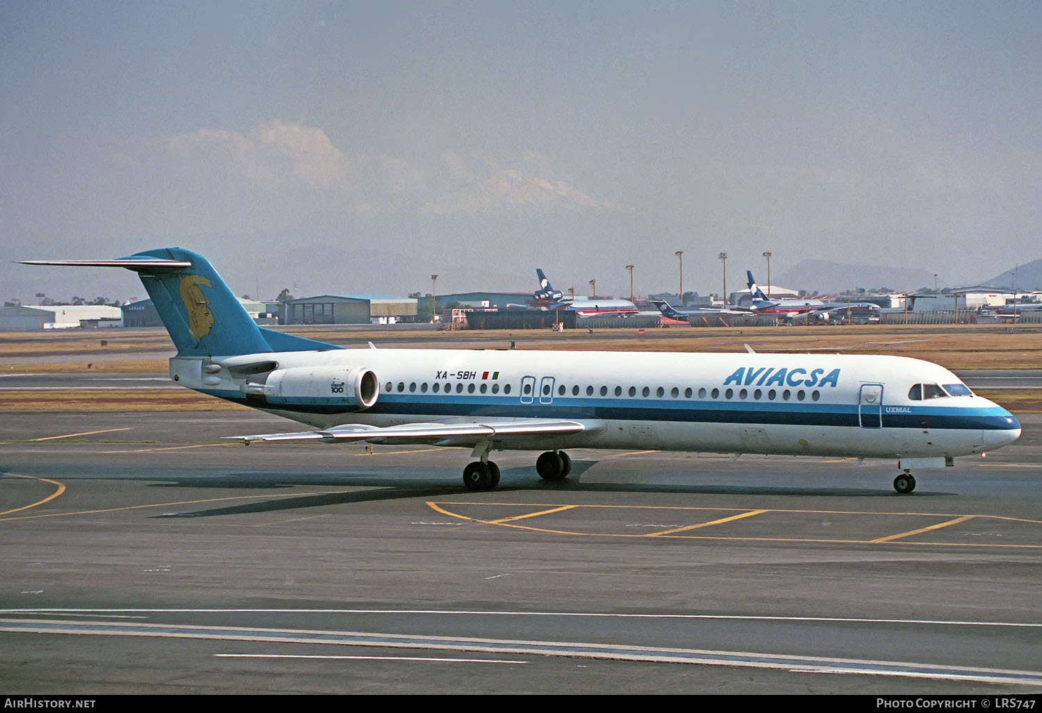 Aircraft Photo of XA-SBH | Fokker 100 (F28-0100) | Aviacsa - Aviación de Chiapas | AirHistory.net #245602