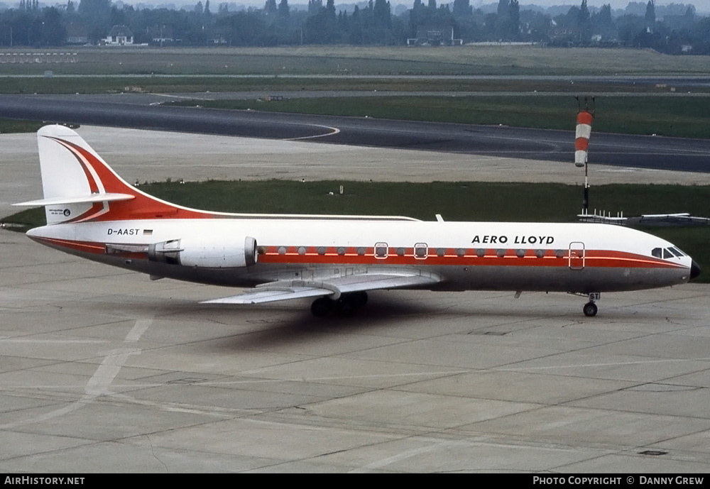 Aircraft Photo of D-AAST | Sud SE-210 Caravelle 10B1R | Aero Lloyd | AirHistory.net #245615