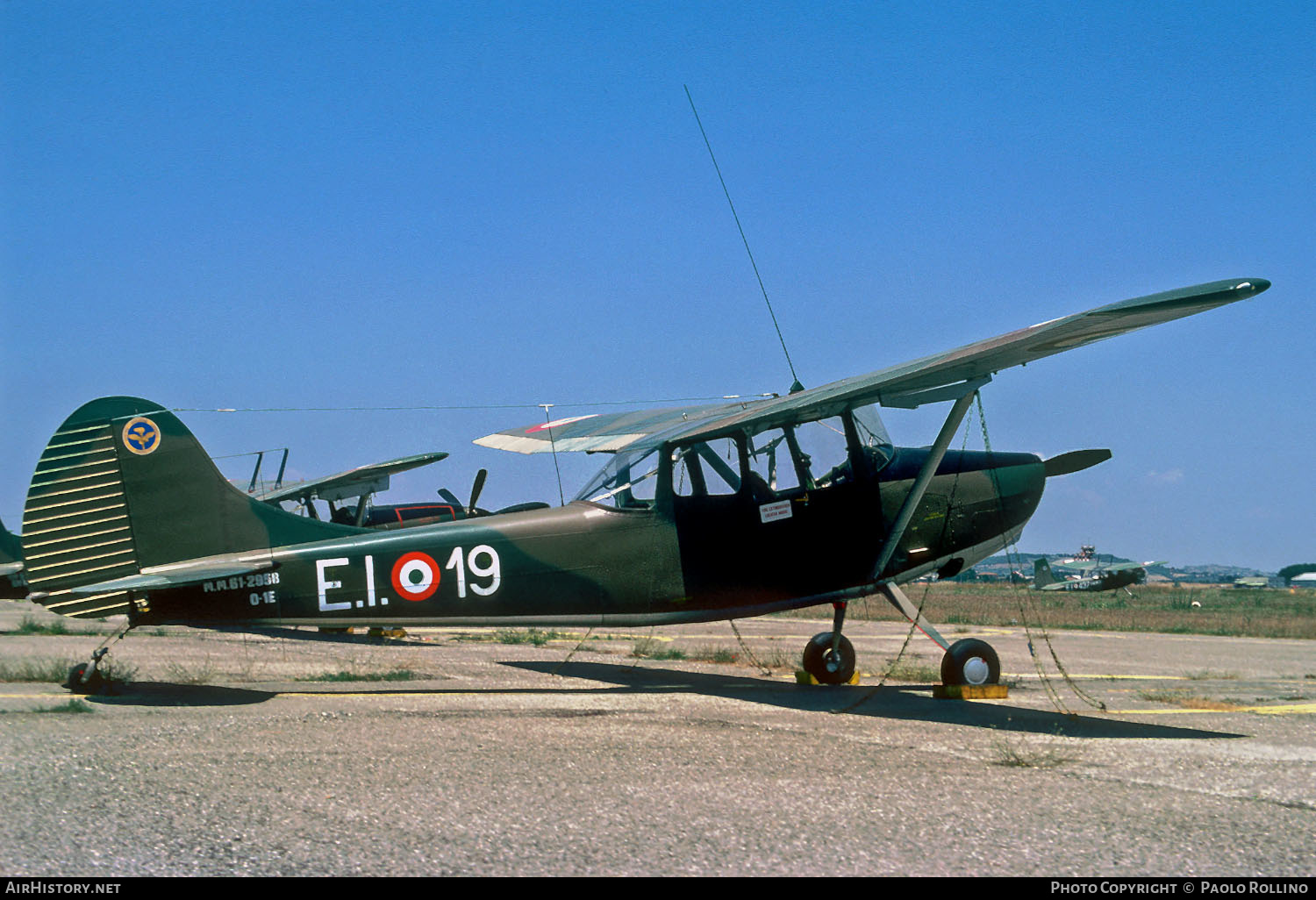 Aircraft Photo of MM61-2958 | Cessna O-1E Bird Dog | Italy - Army | AirHistory.net #245636