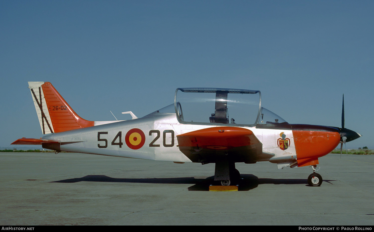 Aircraft Photo of E.26-02 | CASA T-35C Tamiz (ECH-51) | Spain - Air Force | AirHistory.net #245637