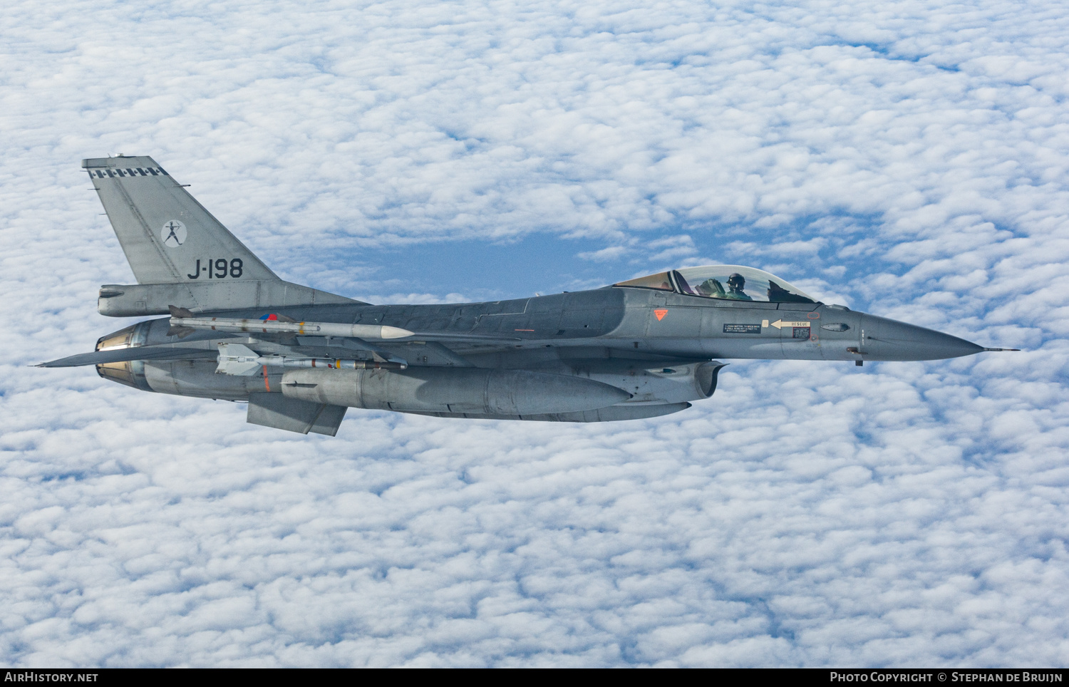 Aircraft Photo of J-198 | General Dynamics F-16AM Fighting Falcon | Netherlands - Air Force | AirHistory.net #245644