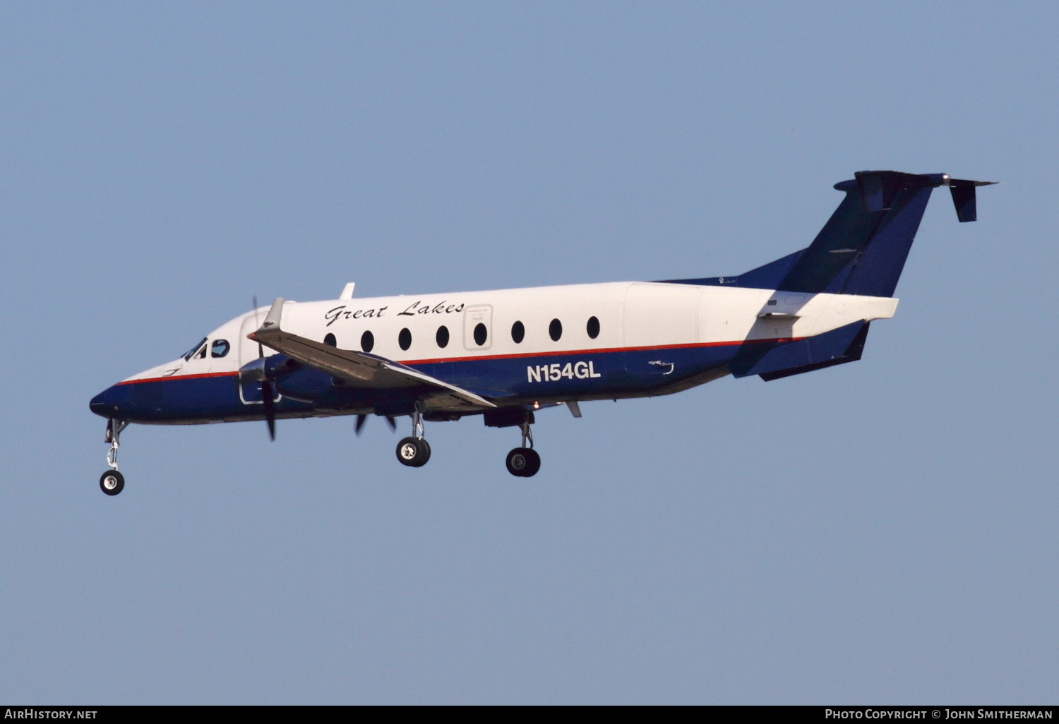 Aircraft Photo of N154GL | Beech 1900D | Great Lakes Airlines | AirHistory.net #245649