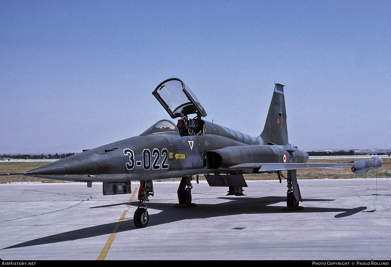 Aircraft Photo of 70-3022 | Canadair NF-5A | Turkey - Air Force | AirHistory.net #245662