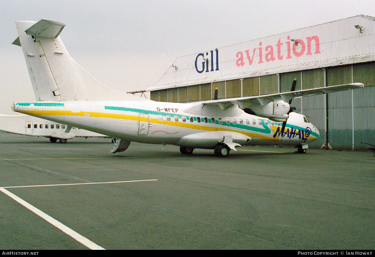 Aircraft Photo of G-WFEP | ATR ATR-42-300 | Gill Airways | AirHistory.net #245664
