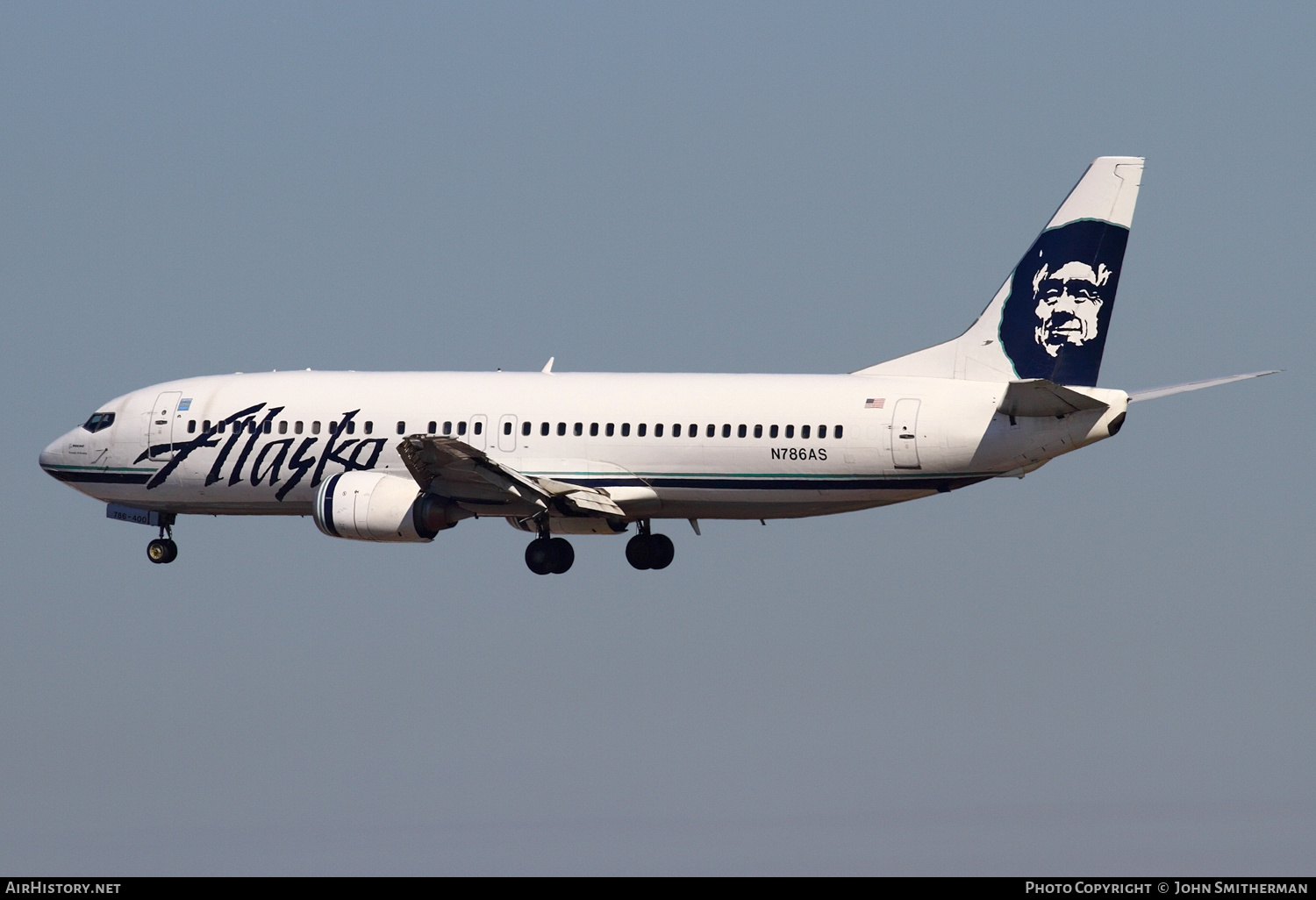 Aircraft Photo of N786AS | Boeing 737-4S3 | Alaska Airlines | AirHistory.net #245667