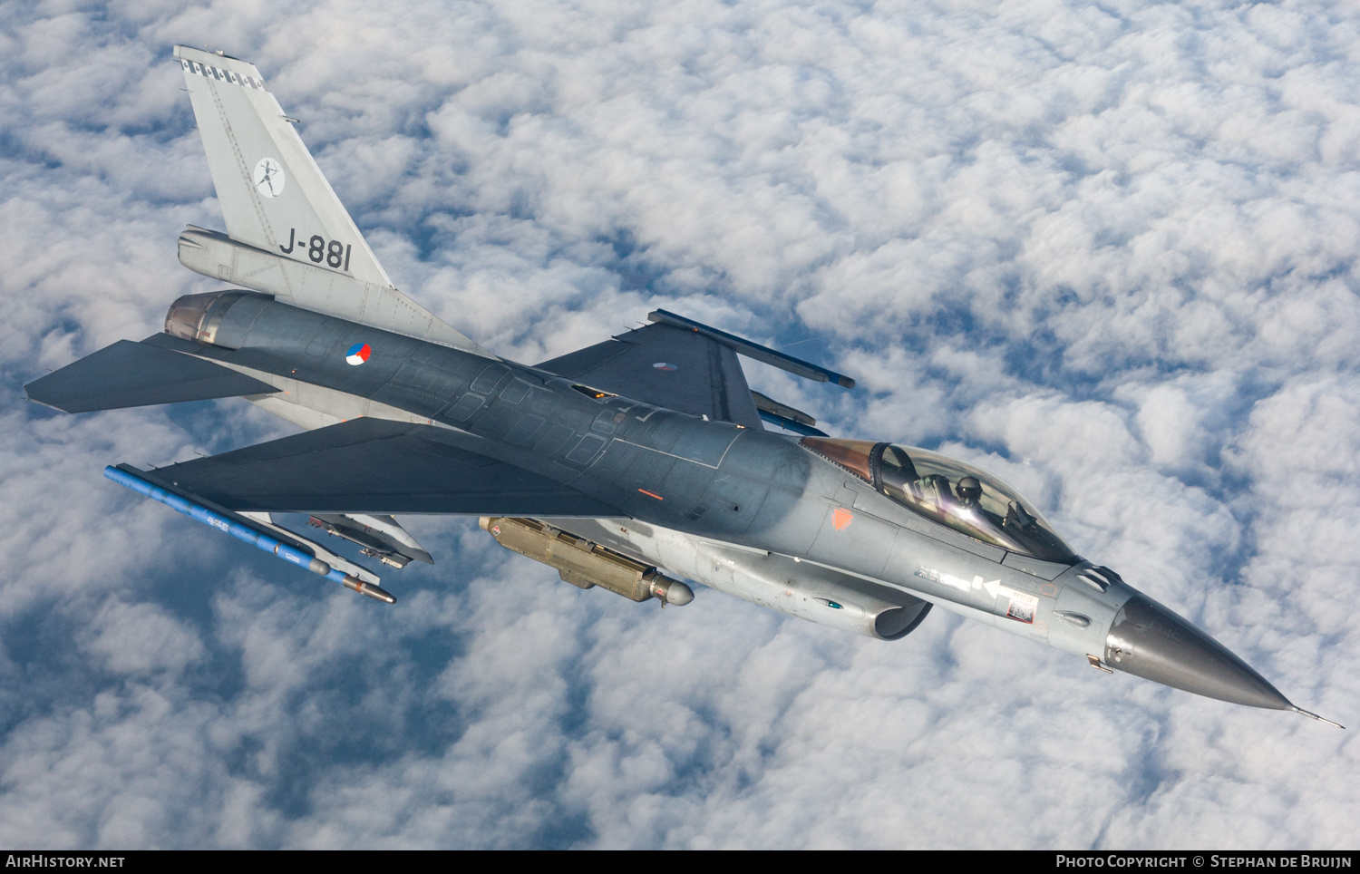 Aircraft Photo of J-881 | General Dynamics F-16AM Fighting Falcon | Netherlands - Air Force | AirHistory.net #245669