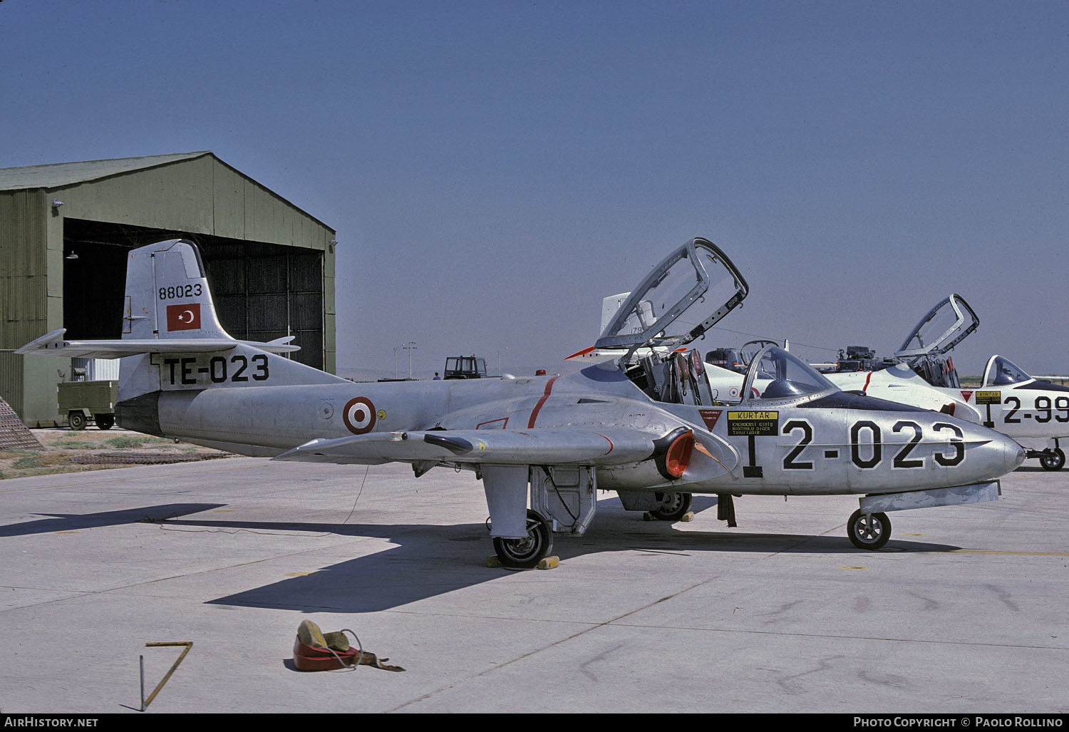 Aircraft Photo of 68-8023 / TE-023 | Cessna T-37B Tweety Bird | Turkey - Air Force | AirHistory.net #245672