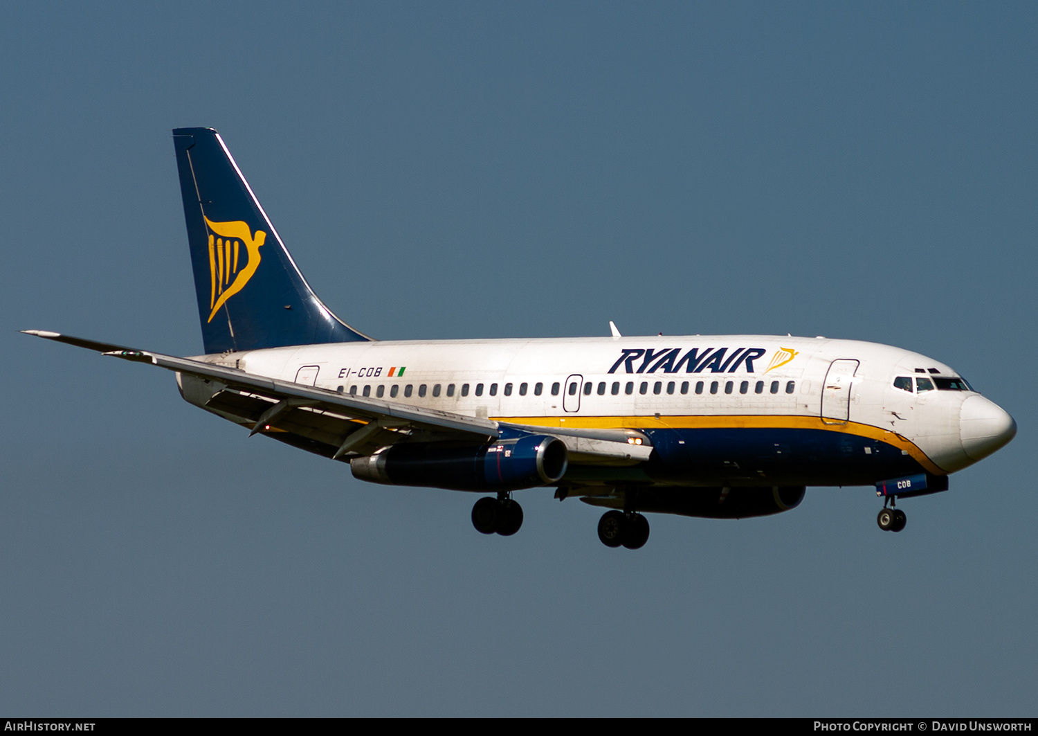 Aircraft Photo of EI-COB | Boeing 737-230/Adv | Ryanair | AirHistory.net #245680