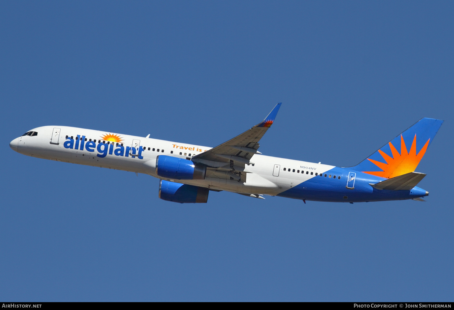 Aircraft Photo of N905NV | Boeing 757-204 | Allegiant Air | AirHistory.net #245694