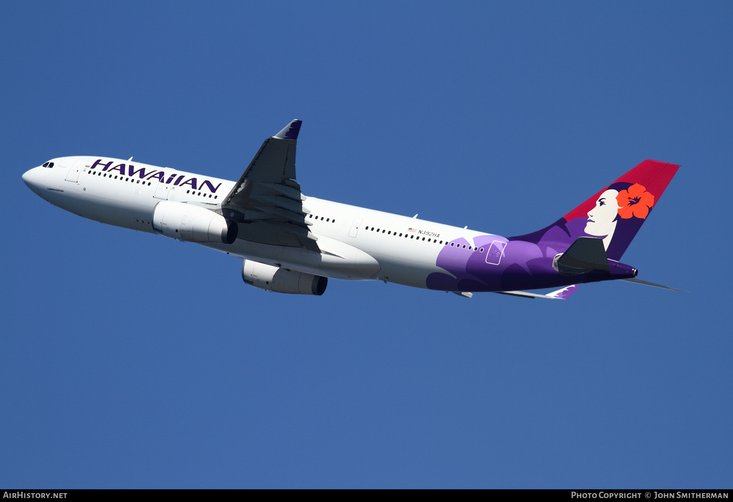 Aircraft Photo of N392HA | Airbus A330-243 | Hawaiian Airlines | AirHistory.net #245696