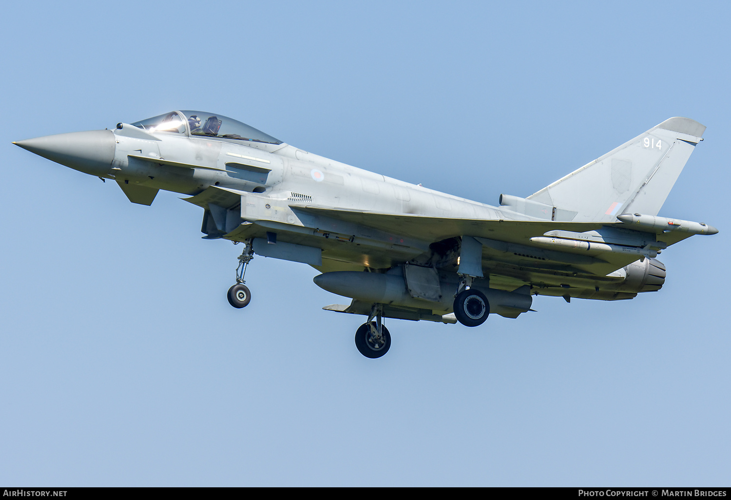 Aircraft Photo of ZJ914 | Eurofighter EF-2000 Typhoon FGR4 | UK - Air Force | AirHistory.net #245699
