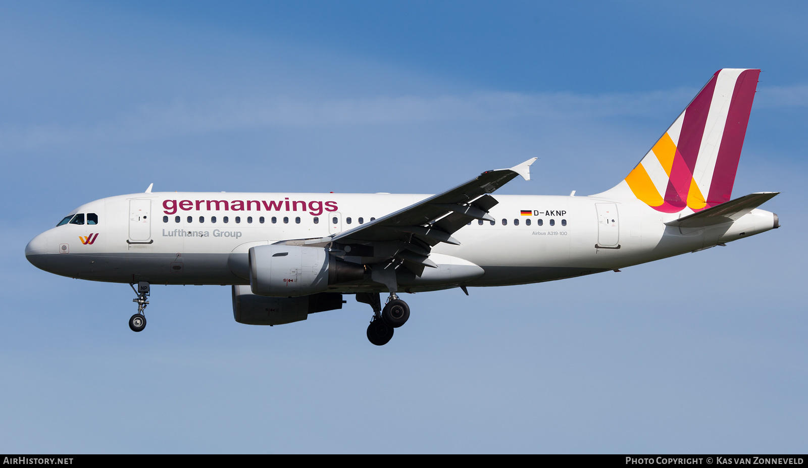 Aircraft Photo of D-AKNP | Airbus A319-112 | Germanwings | AirHistory.net #245705