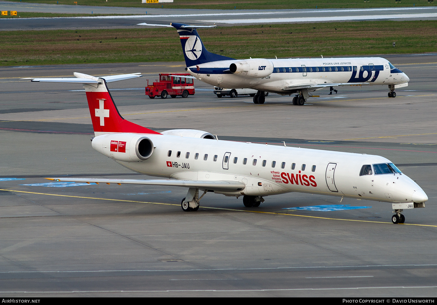 Aircraft Photo of HB-JAU | Embraer ERJ-145LU (EMB-145LU) | Swiss International Air Lines | AirHistory.net #245706