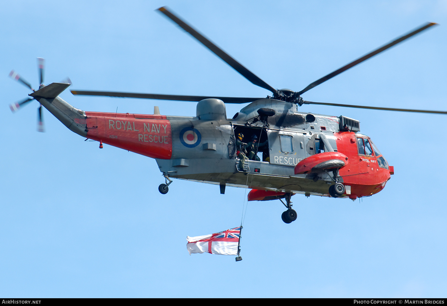 Aircraft Photo of XZ578 | Westland WS-61 Sea King HU5 | UK - Navy | AirHistory.net #245707