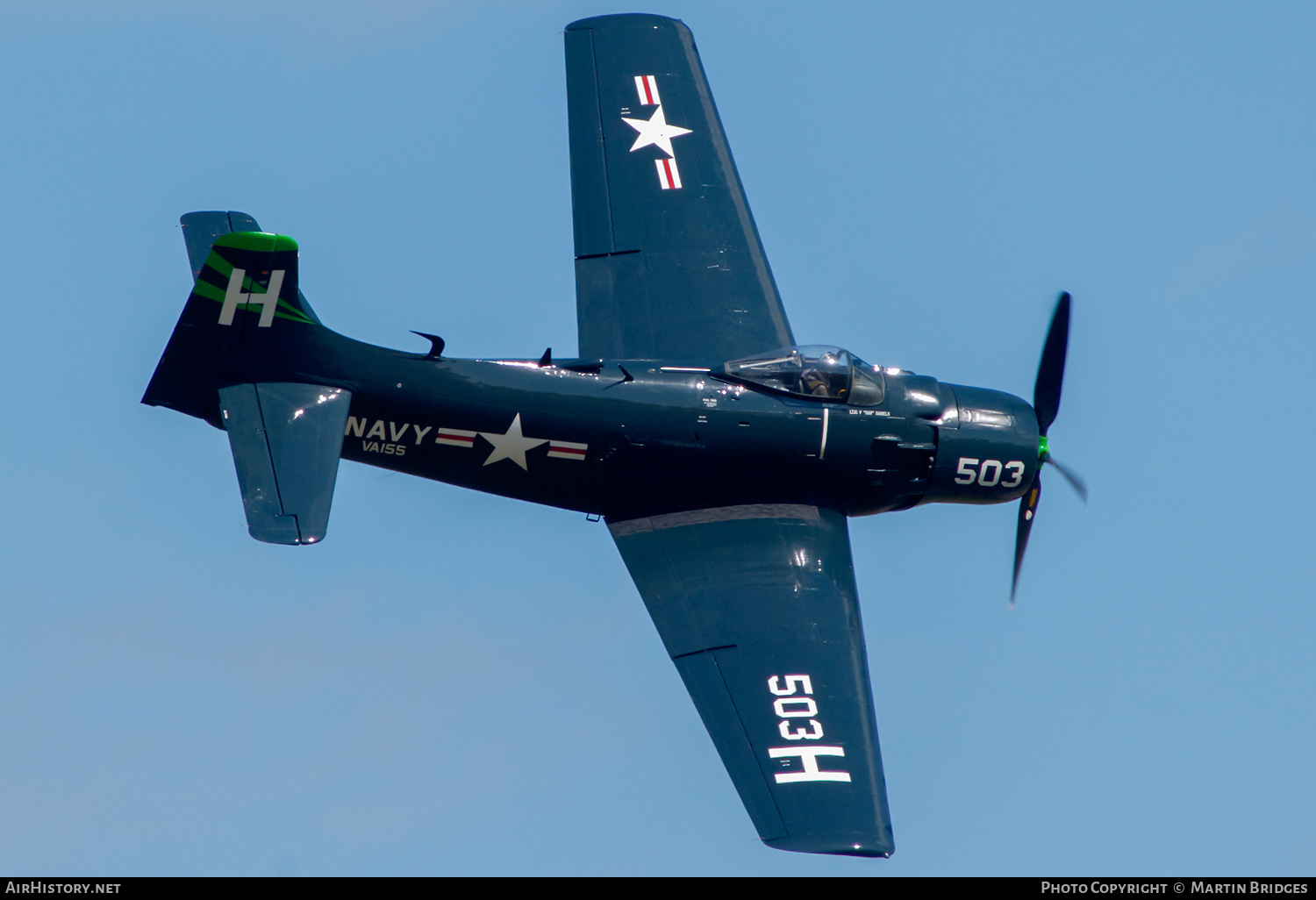 Aircraft Photo of G-RADR / 126922 | Douglas A-1D Skyraider (AD-4NA) | USA - Navy | AirHistory.net #245713