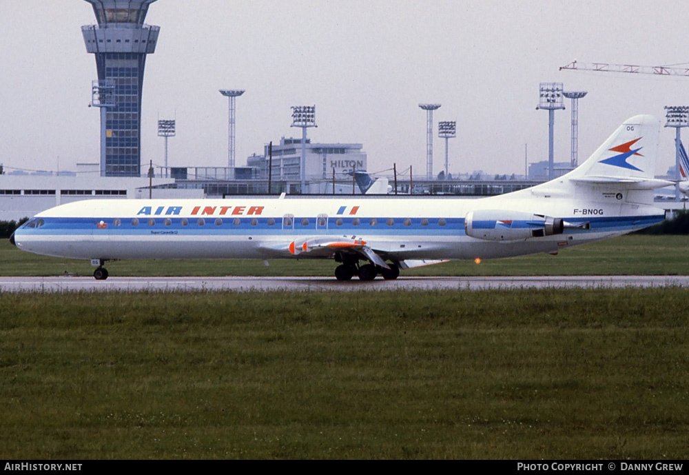 Aircraft Photo of F-BNOG | Aerospatiale SE-210 Caravelle 12 | Air Inter | AirHistory.net #245714