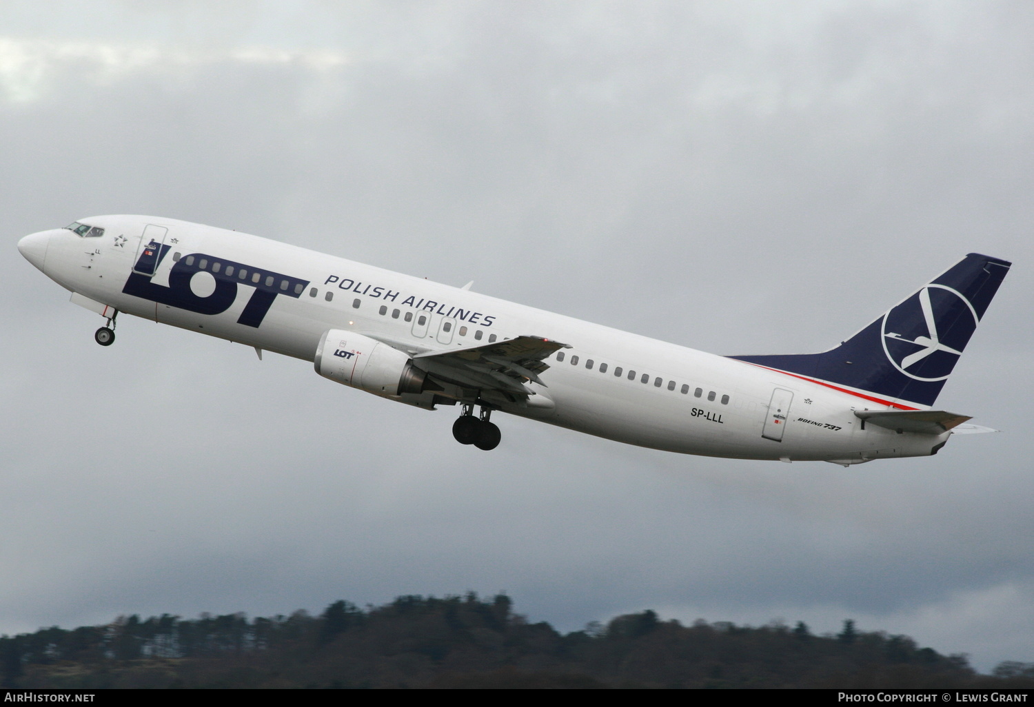 Aircraft Photo of SP-LLL | Boeing 737-4Q8 | LOT Polish Airlines - Polskie Linie Lotnicze | AirHistory.net #245730
