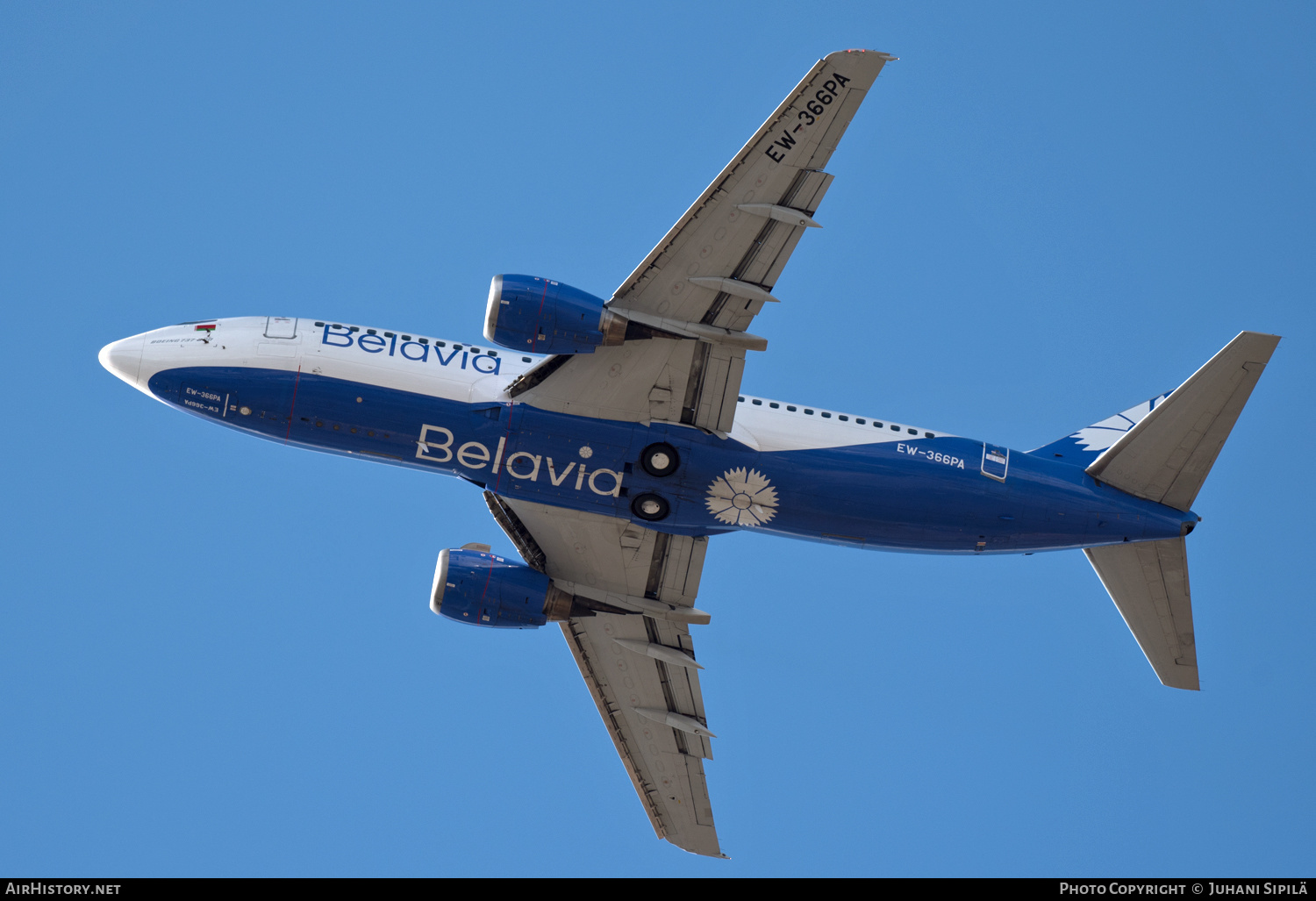 Aircraft Photo of EW-366PA | Boeing 737-31S | Belavia | AirHistory.net #245733