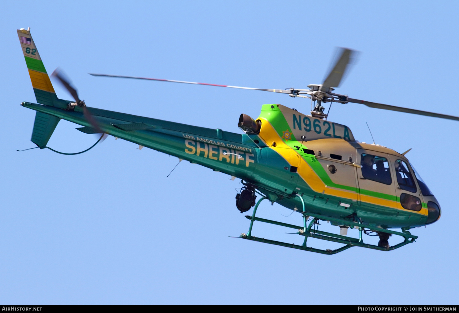 Aircraft Photo of N962LA | Aerospatiale AS-350B-2 SuperStar | Los Angeles County Sheriff | AirHistory.net #245734