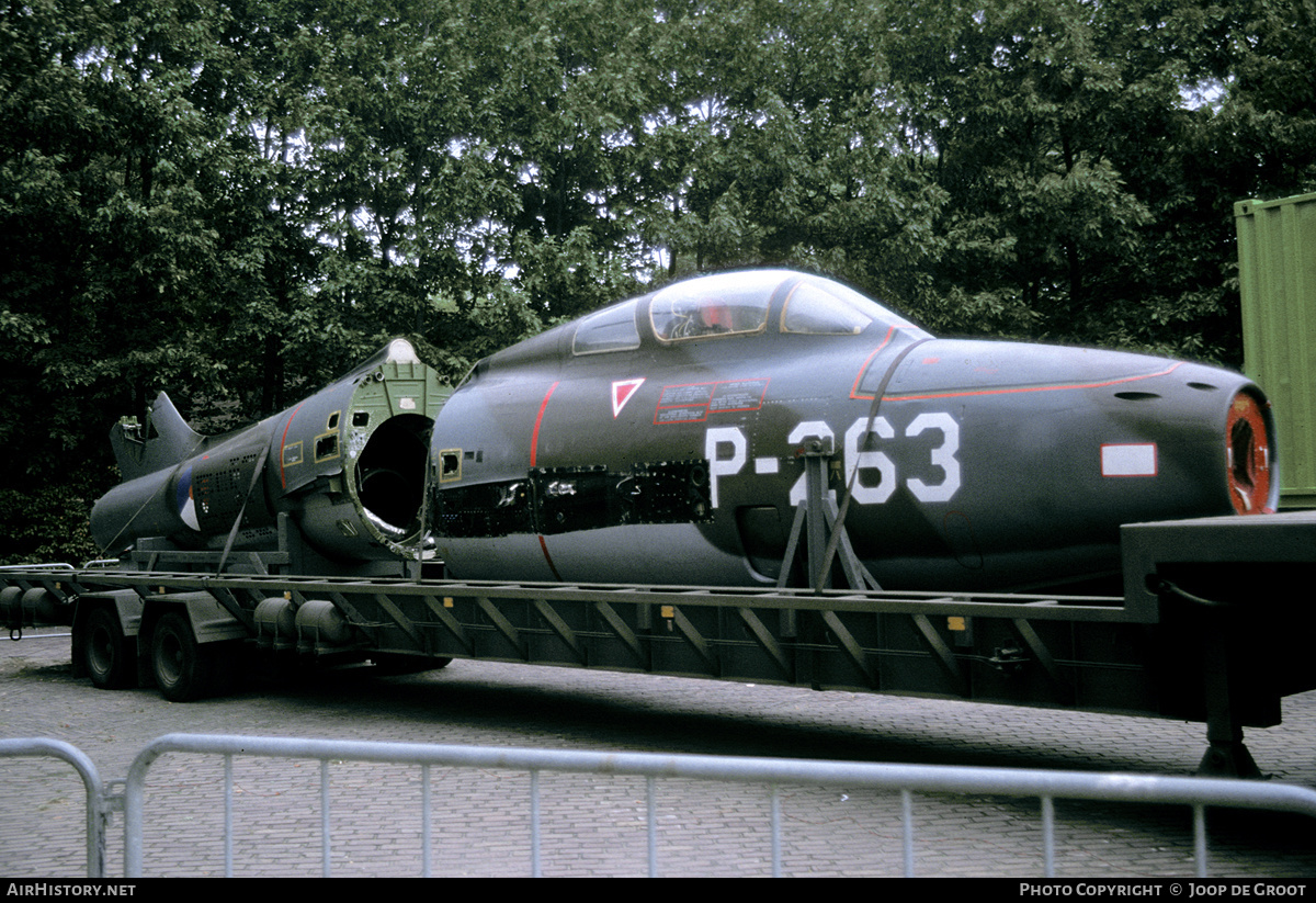 Aircraft Photo of P-263 | Republic F-84F Thunderstreak | Netherlands - Air Force | AirHistory.net #245748