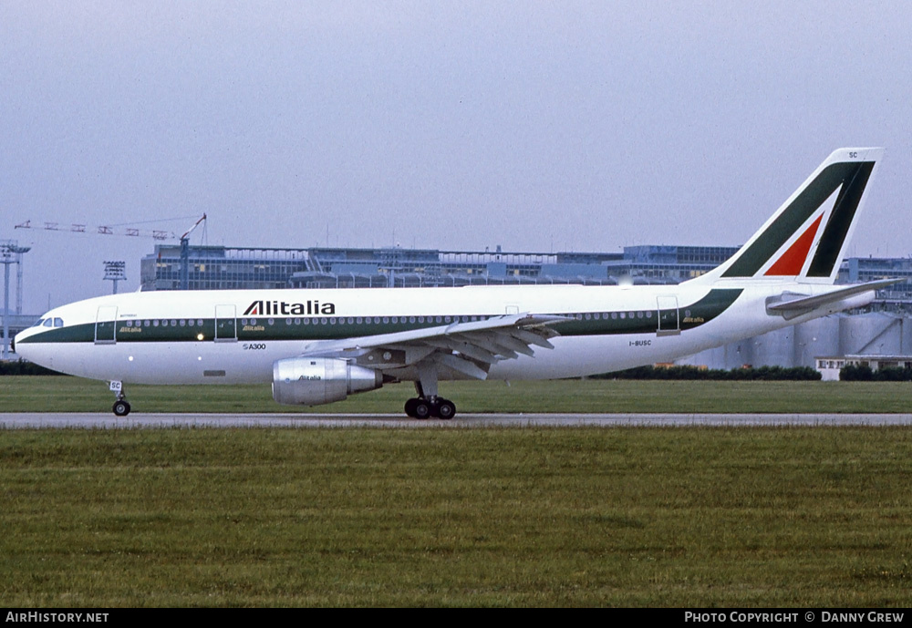 Aircraft Photo of I-BUSC | Airbus A300B4-203 | Alitalia | AirHistory.net #245752