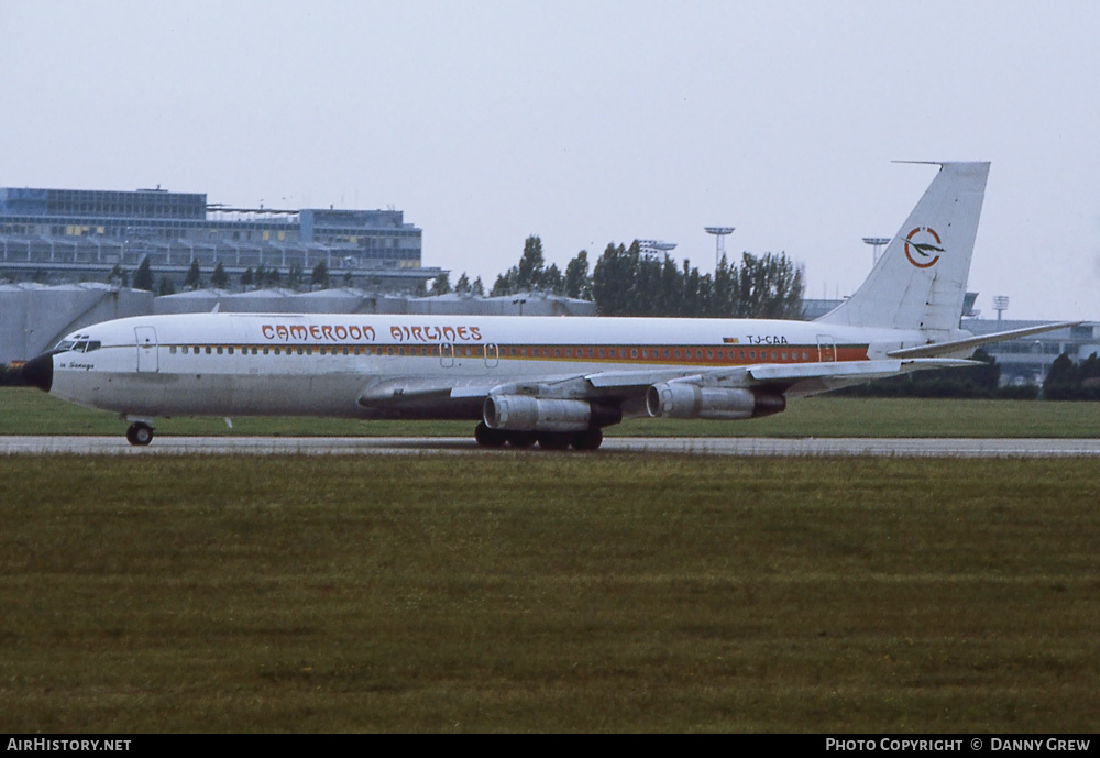 Aircraft Photo of TJ-CAA | Boeing 707-3H7C | Cameroon Airlines | AirHistory.net #245780