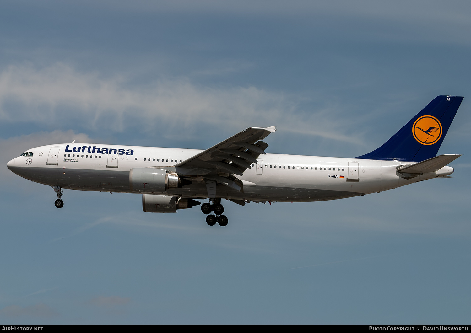 Aircraft Photo of D-AIAI | Airbus A300B4-603 | Lufthansa | AirHistory.net #245781