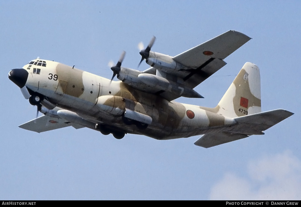 Aircraft Photo of 4739 / CN-AOK | Lockheed C-130H-30 Hercules (L-382) | Morocco - Air Force | AirHistory.net #245785