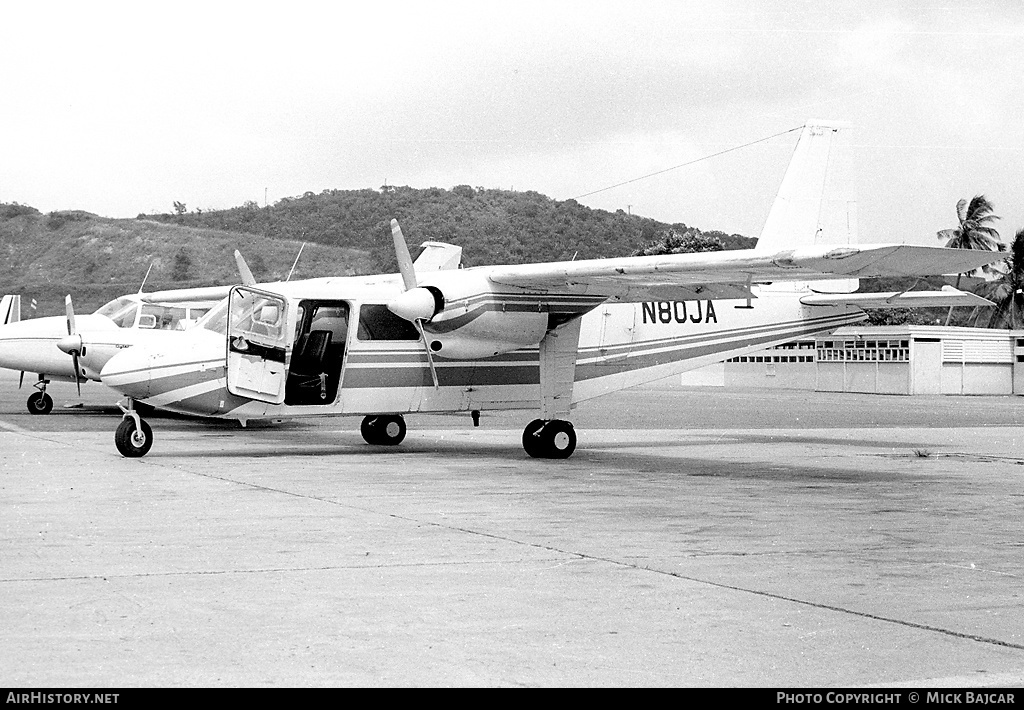 Aircraft Photo of N80JA | Britten-Norman BN-2A-8 Islander | AirHistory.net #245796