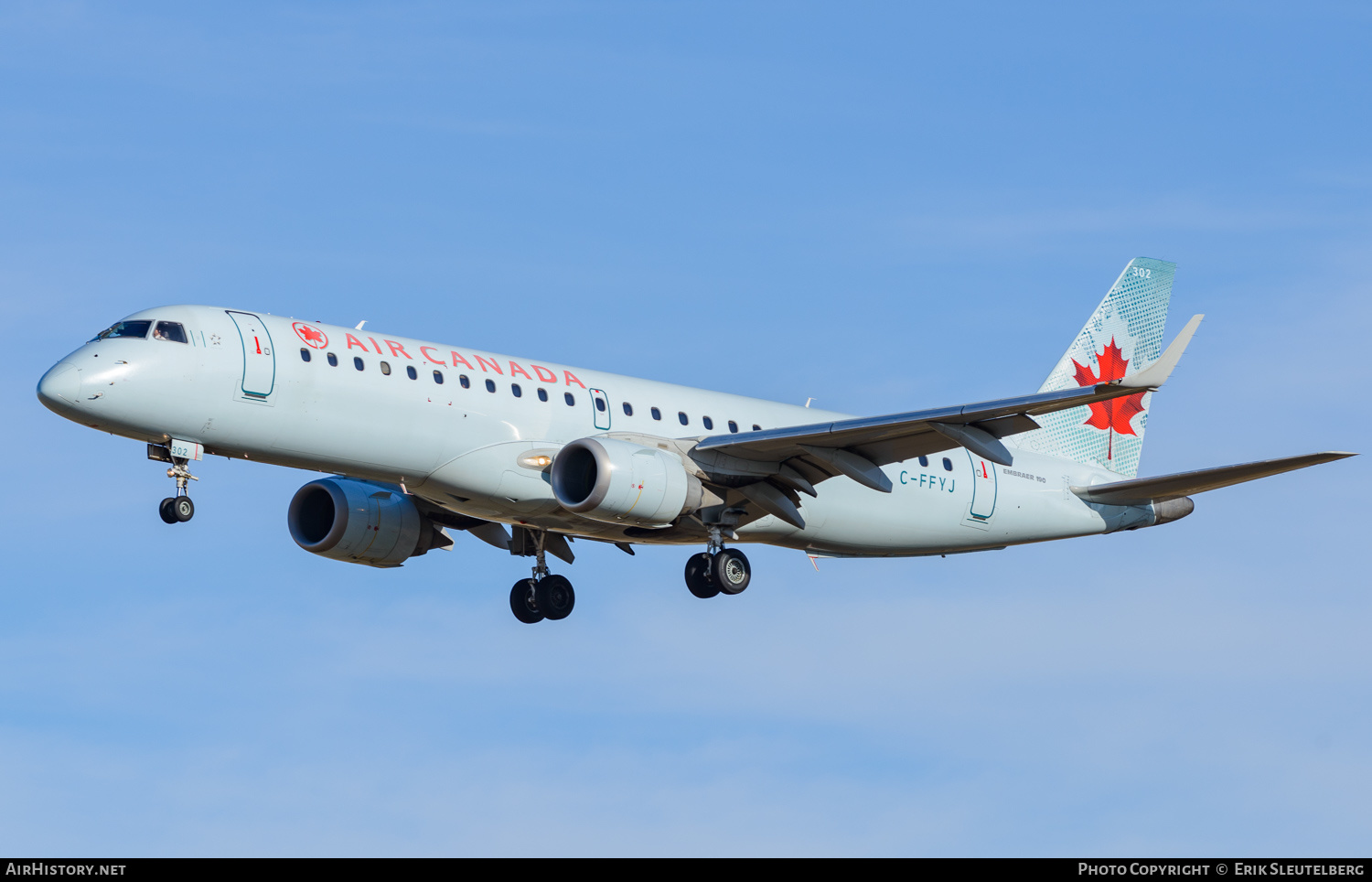Aircraft Photo of C-FFYJ | Embraer 190AR (ERJ-190-100IGW) | Air Canada | AirHistory.net #245799