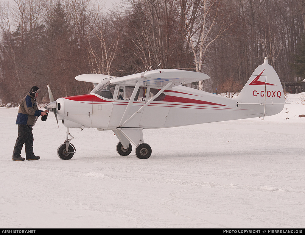 Aircraft Photo of C-GOXQ | Piper PA-22-150 Tri-Pacer | AirHistory.net #245821